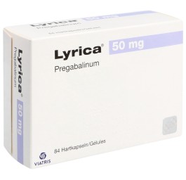 LYRICA caps 50 mg 84 pce