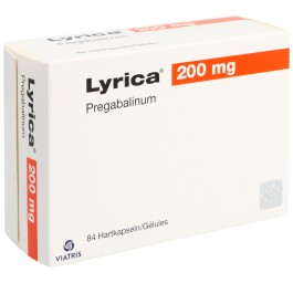 LYRICA caps 200 mg 84 pce