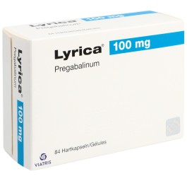 LYRICA caps 100 mg 84 pce