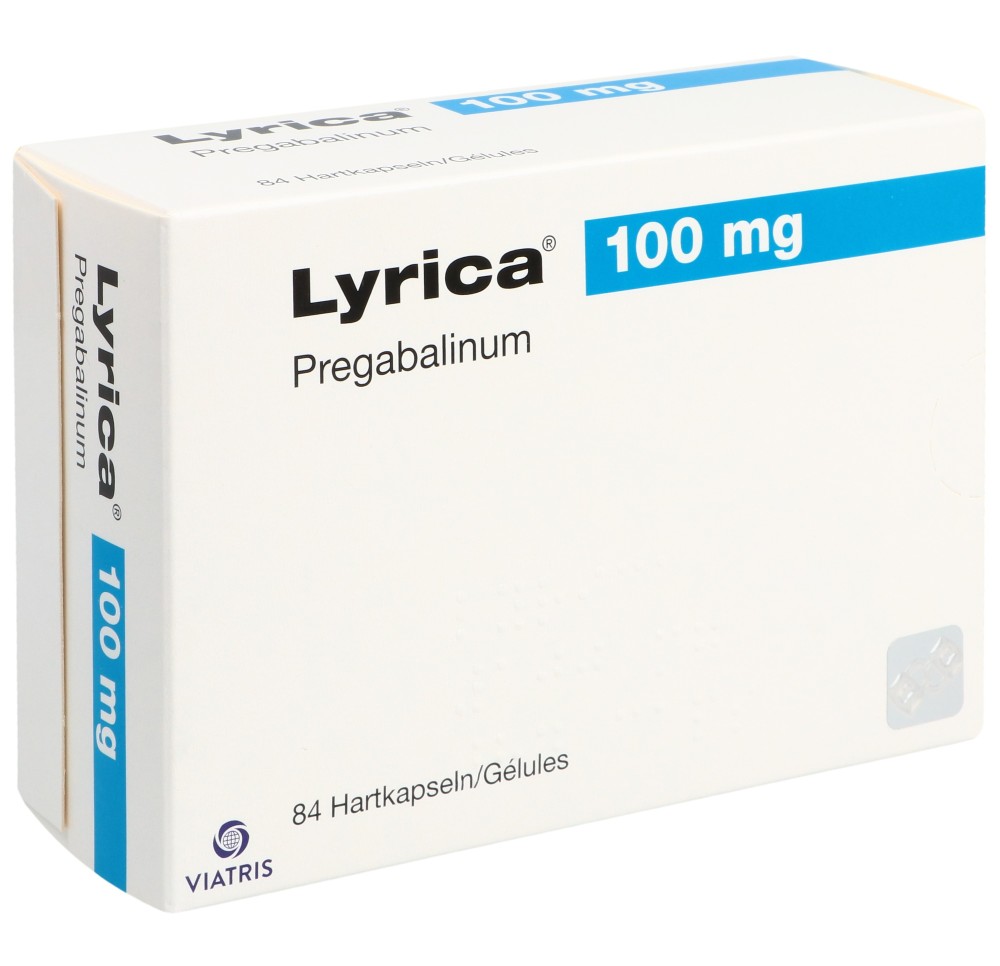 LYRICA caps 100 mg 84 pce