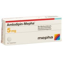 AMLODIPIN Mepha cpr 5 mg 30 pce