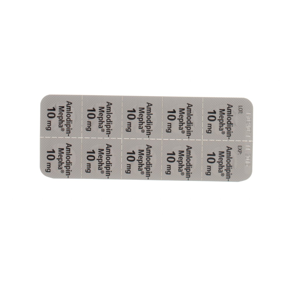AMLODIPIN Mepha cpr 10 mg 100 pce