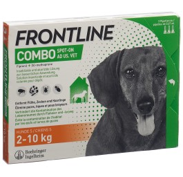 FRONTLINE combo spot on sol chien S 3 x 0.67 ml
