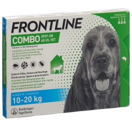 FRONTLINE combo spot on sol chien M 3 x 1.34 ml