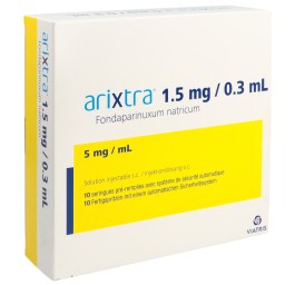 ARIXTRA sol inj 1.5 mg/0.3ml 10 ser pré 0.3 ml