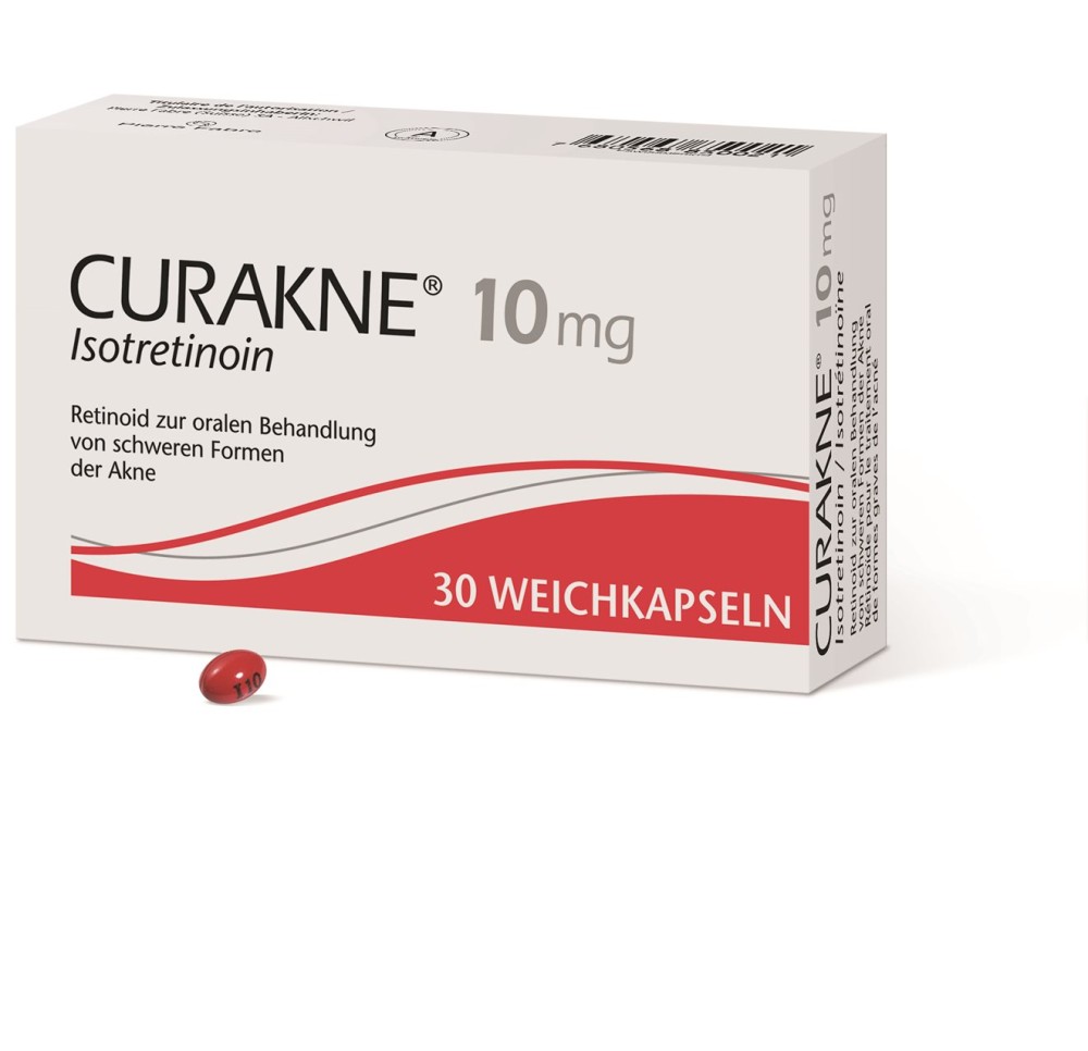 CURAKNE caps moll 10 mg 30 pce CURAKNE caps moll 10 mg 30 pce
