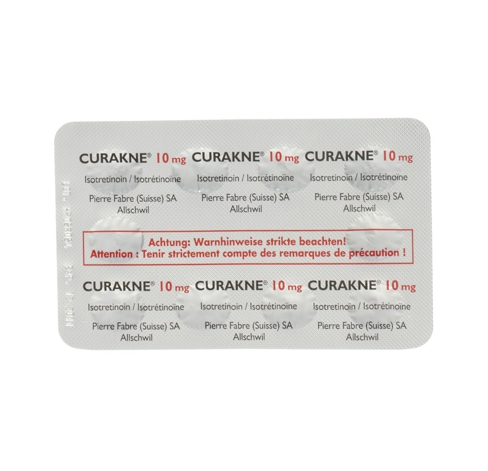 CURAKNE caps moll 10 mg 100 pce CURAKNE caps moll 10 mg 100 pce