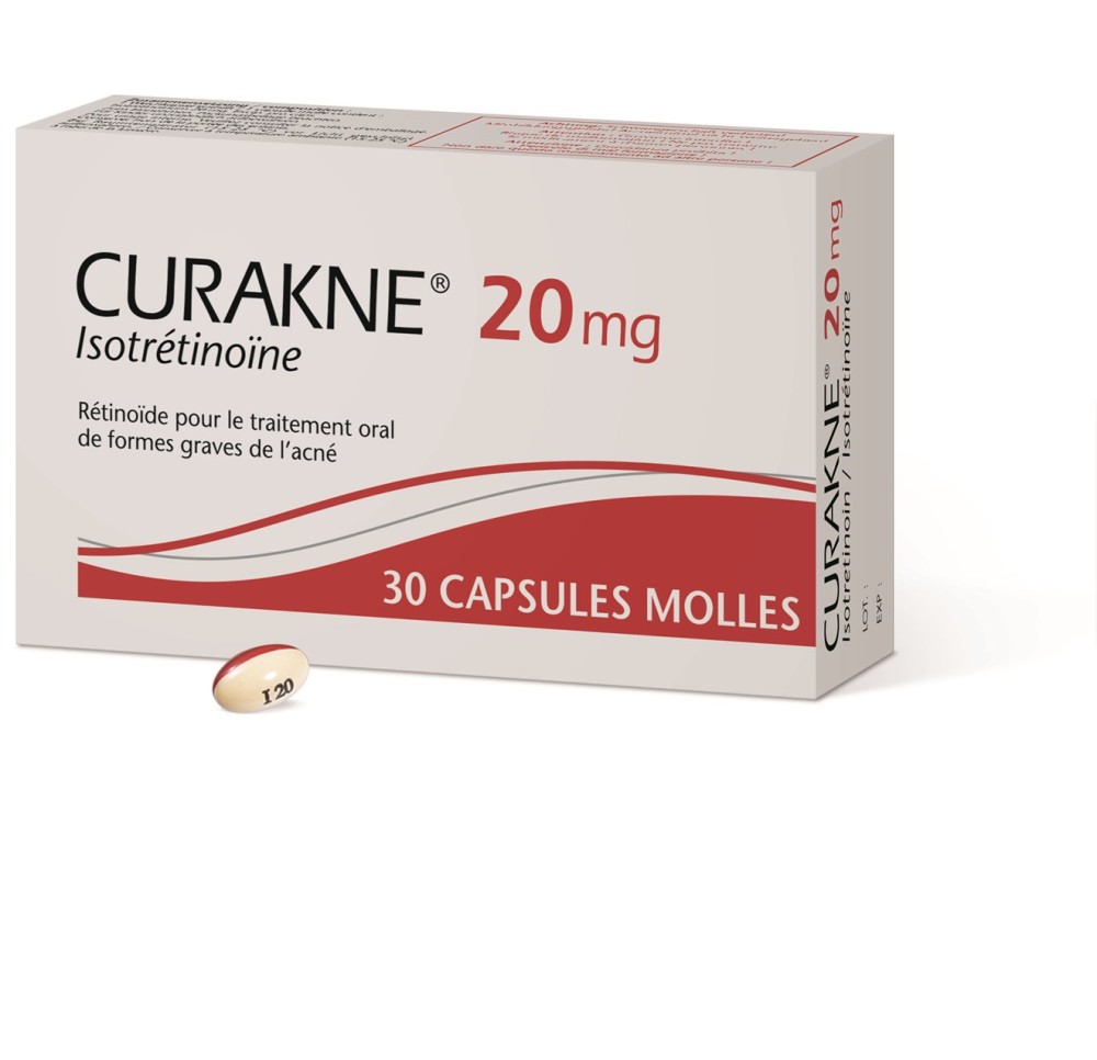 CURAKNE caps moll 20 mg 30 pce CURAKNE caps moll 20 mg 30 pce