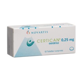 CERTICAN cpr 0.25 mg 6 x 10 pce