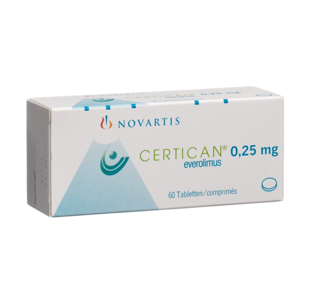 CERTICAN cpr 0.25 mg 6 x 10 pce CERTICAN cpr 0.25 mg 6 x 10 pce