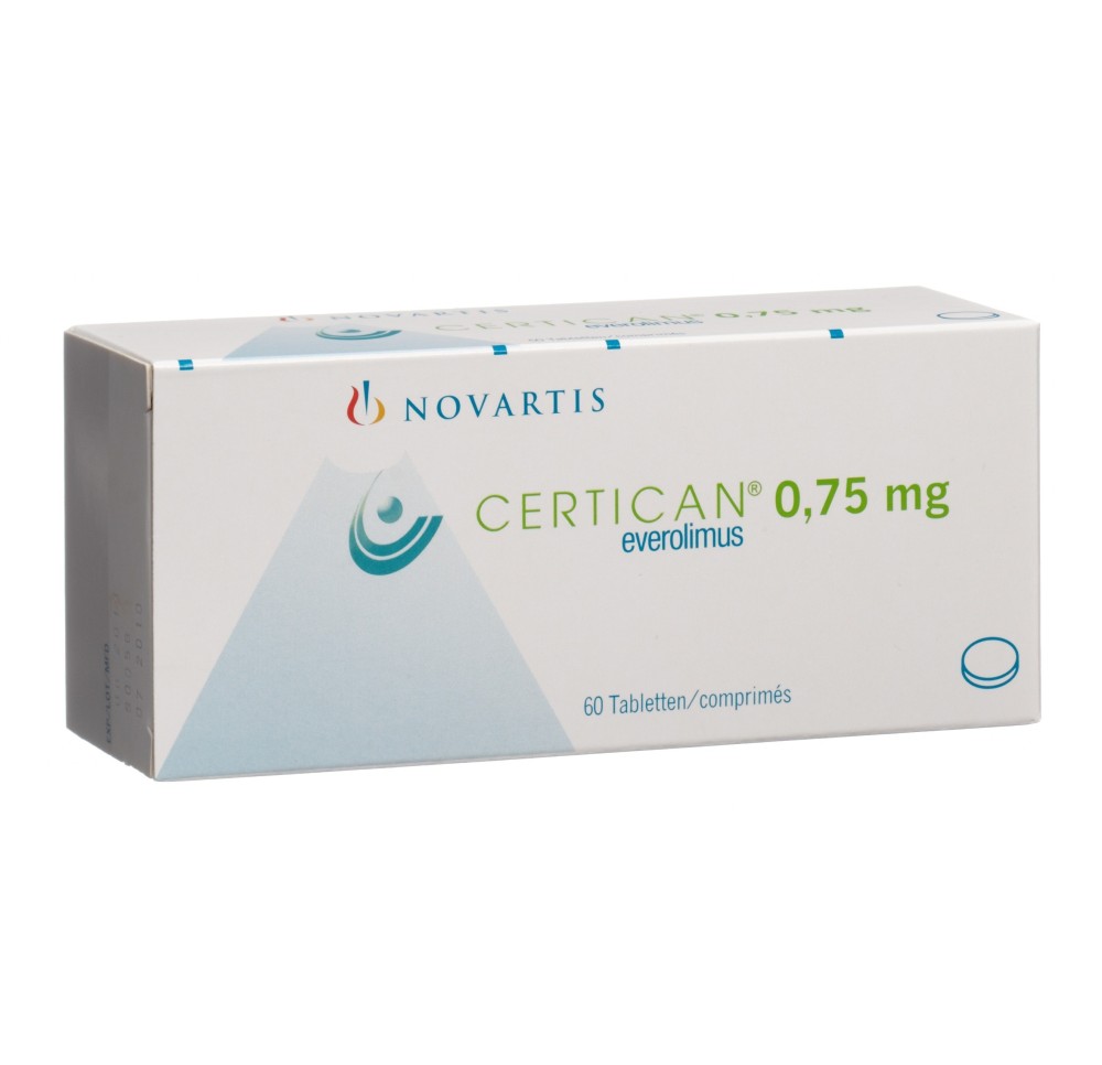 CERTICAN cpr 0.75 mg 6 x 10 pce CERTICAN cpr 0.75 mg 6 x 10 pce