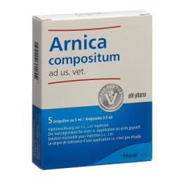 ARNICA COMP Heel sol inj us vet 5 amp 5 ml