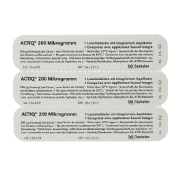 ACTIQ cpr buccaux 200 mcg avec applicateur 30 pce