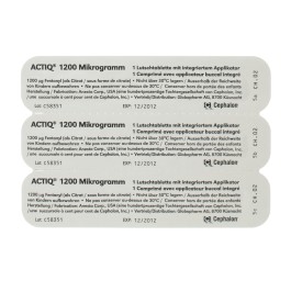 ACTIQ cpr buccaux 1200 mcg avec applicateur 30 pce