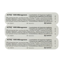 ACTIQ cpr buccaux 1600 mcg avec applicateur 30 pce