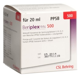BERIPLEX P/N 500 subst sèche avec solv fl 20 ml