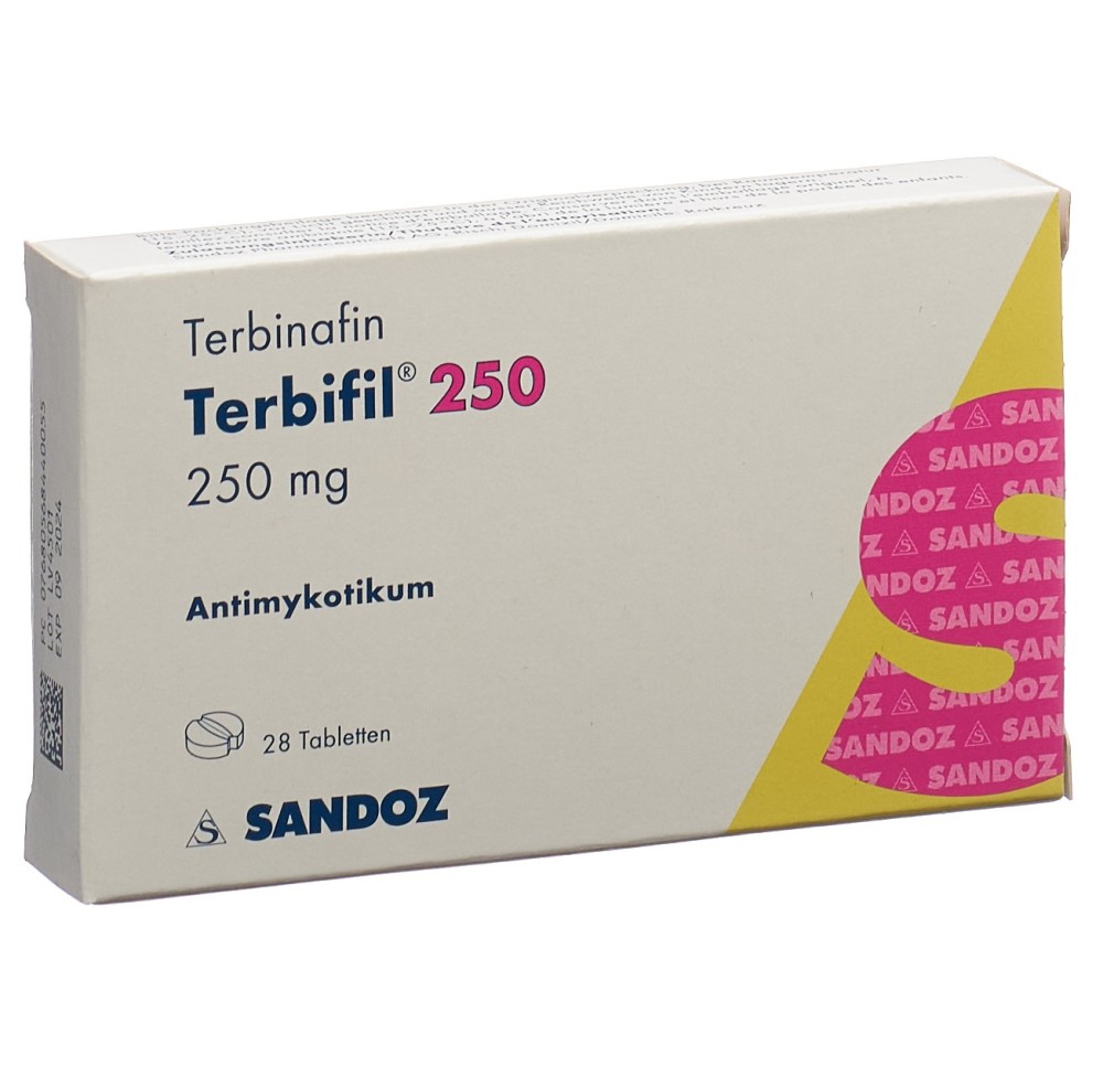 TERBIFIL cpr 250 mg 28 pce TERBIFIL cpr 250 mg 28 pce