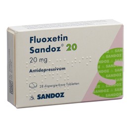 FLUOXETINE Sandoz cpr disp 20 mg 28 pce