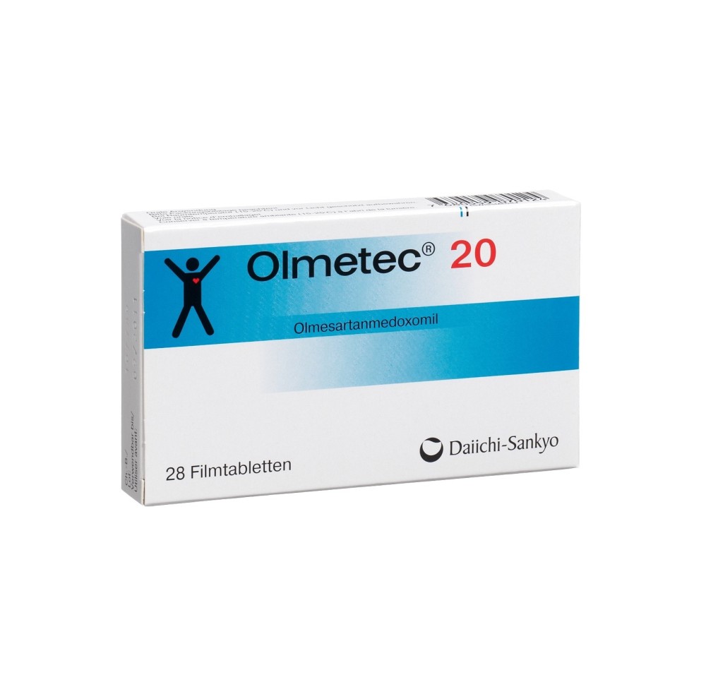 OLMETEC cpr pell 20 mg 28 pce OLMETEC cpr pell 20 mg 28 pce