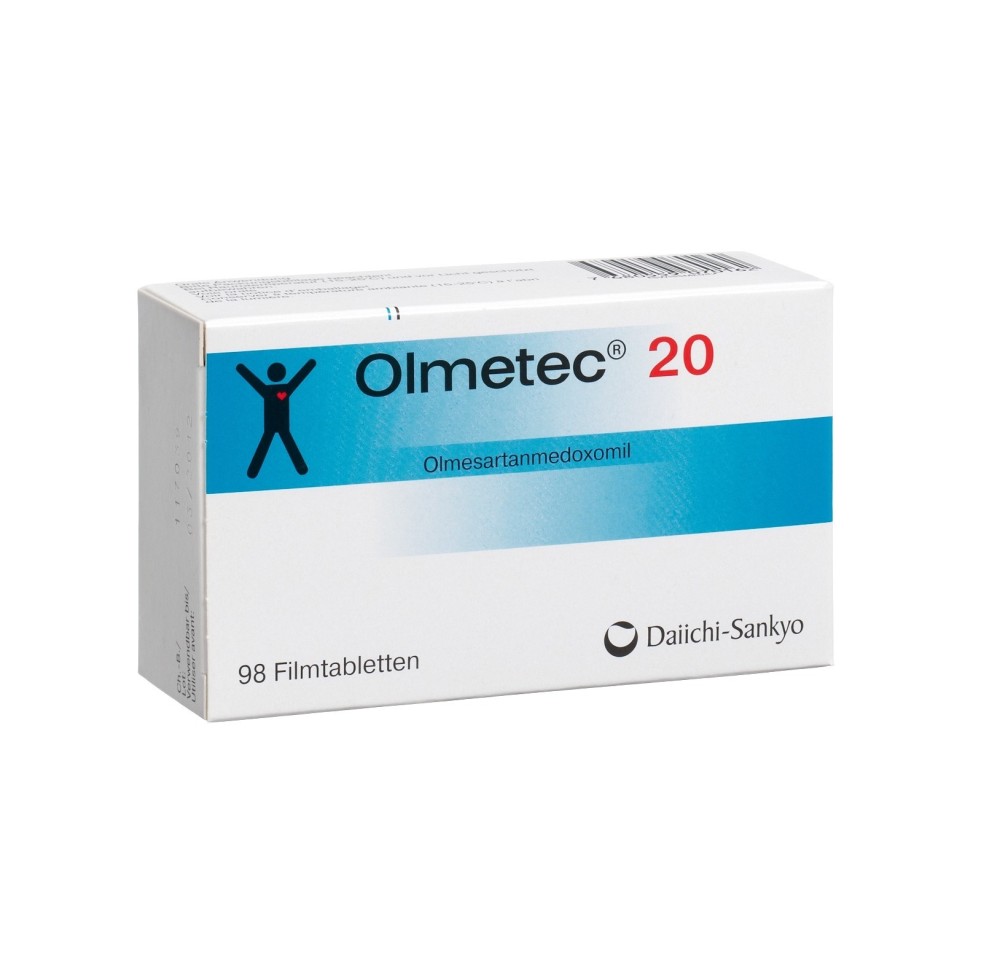 OLMETEC cpr pell 20 mg 98 pce OLMETEC cpr pell 20 mg 98 pce