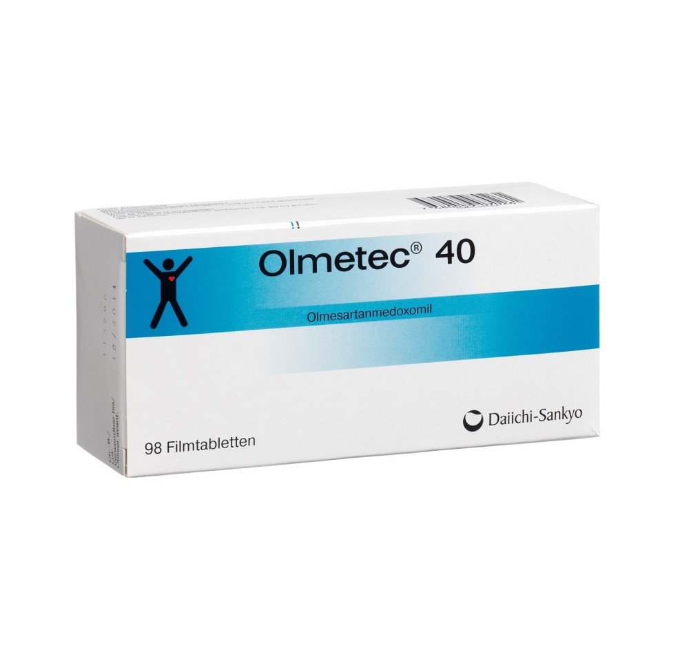 OLMETEC cpr pell 40 mg 98 pce OLMETEC cpr pell 40 mg 98 pce