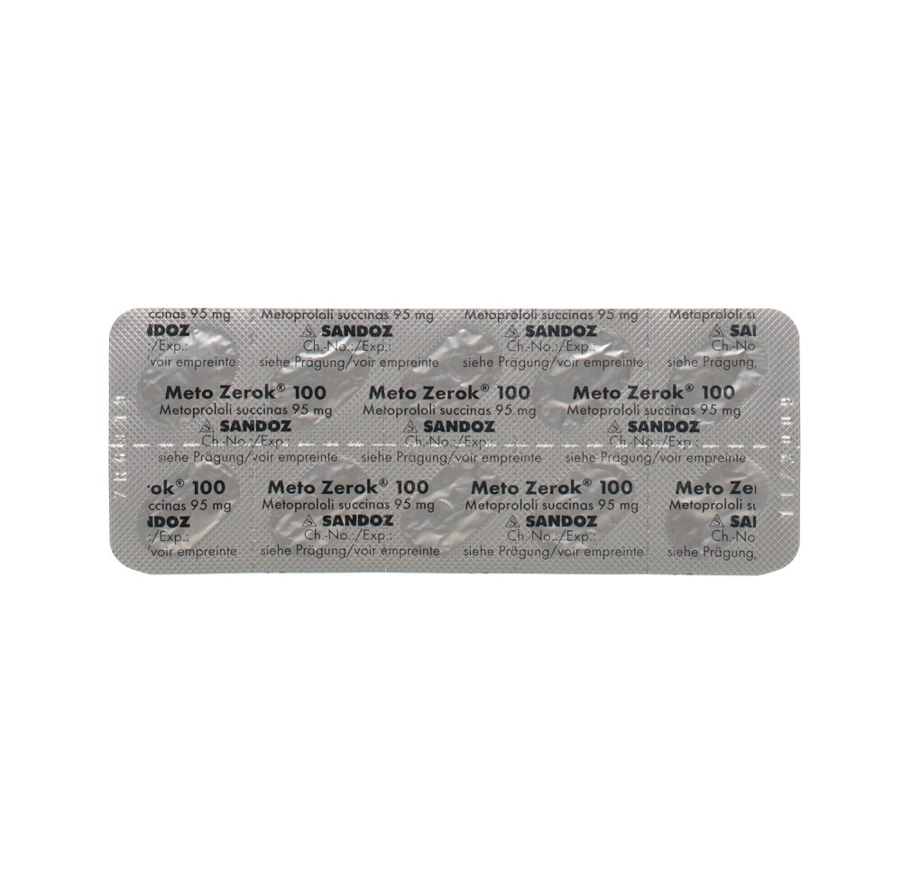 METO ZEROK cpr ret 100 mg 100 pce