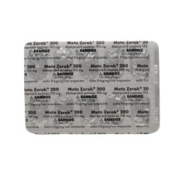 METO ZEROK cpr ret 200 mg 100 pce