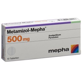 METAMIZOL Mepha cpr 500 mg 10 pce