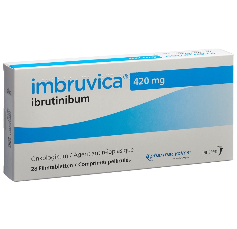 IMBRUVICA cpr pell 420 mg 28 pce IMBRUVICA cpr pell 420 mg 28 pce