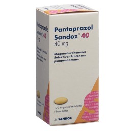 PANTOPRAZOLE Sandoz cpr pell 40 mg bte 100 pce