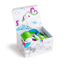 MUNCHKIN Color Me Hungry set repas 7-pièces
