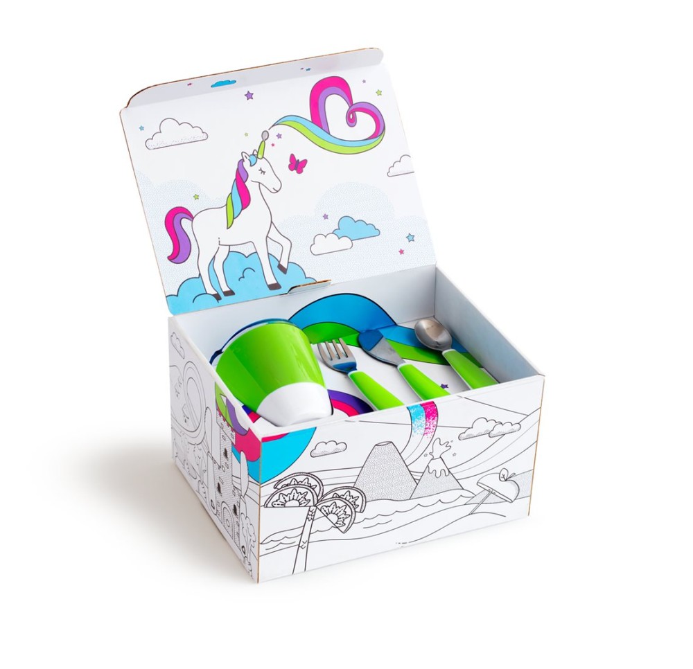 MUNCHKIN Color Me Hungry set repas 7-pièces