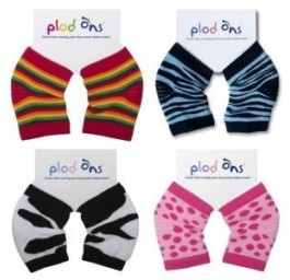 SOCK ONS Plod Ons genoullière couleurs assorties