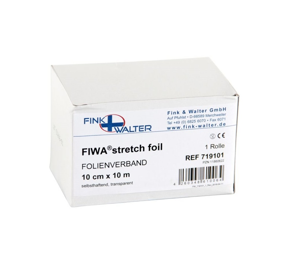 FIWA stretch foil pans transparent 10cmx10m