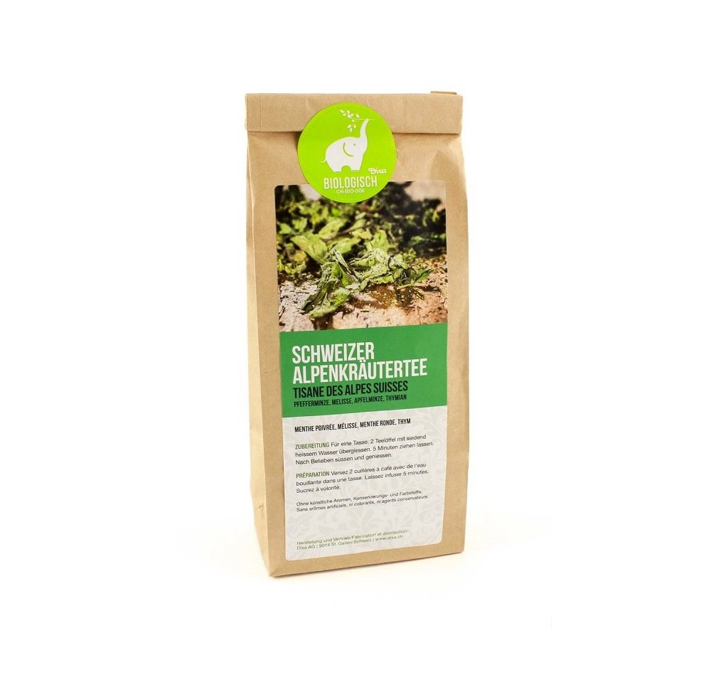 DIXA Tisane des Alpes Suisses BIO 80 g DIXA Tisane des Alpes Suisses BIO 80 g