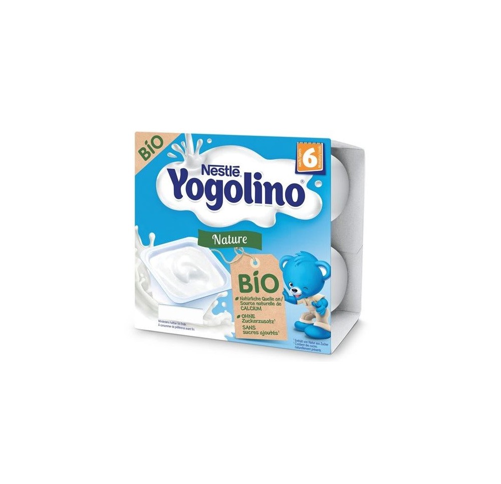 NESTLE Yogolino bio nature 4 x 90 g