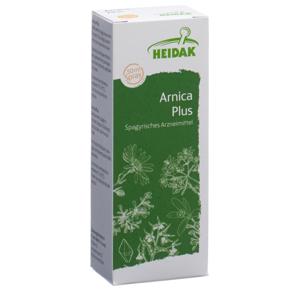 HEIDAK SPAGYRIK arnica plus spray fl 30 ml