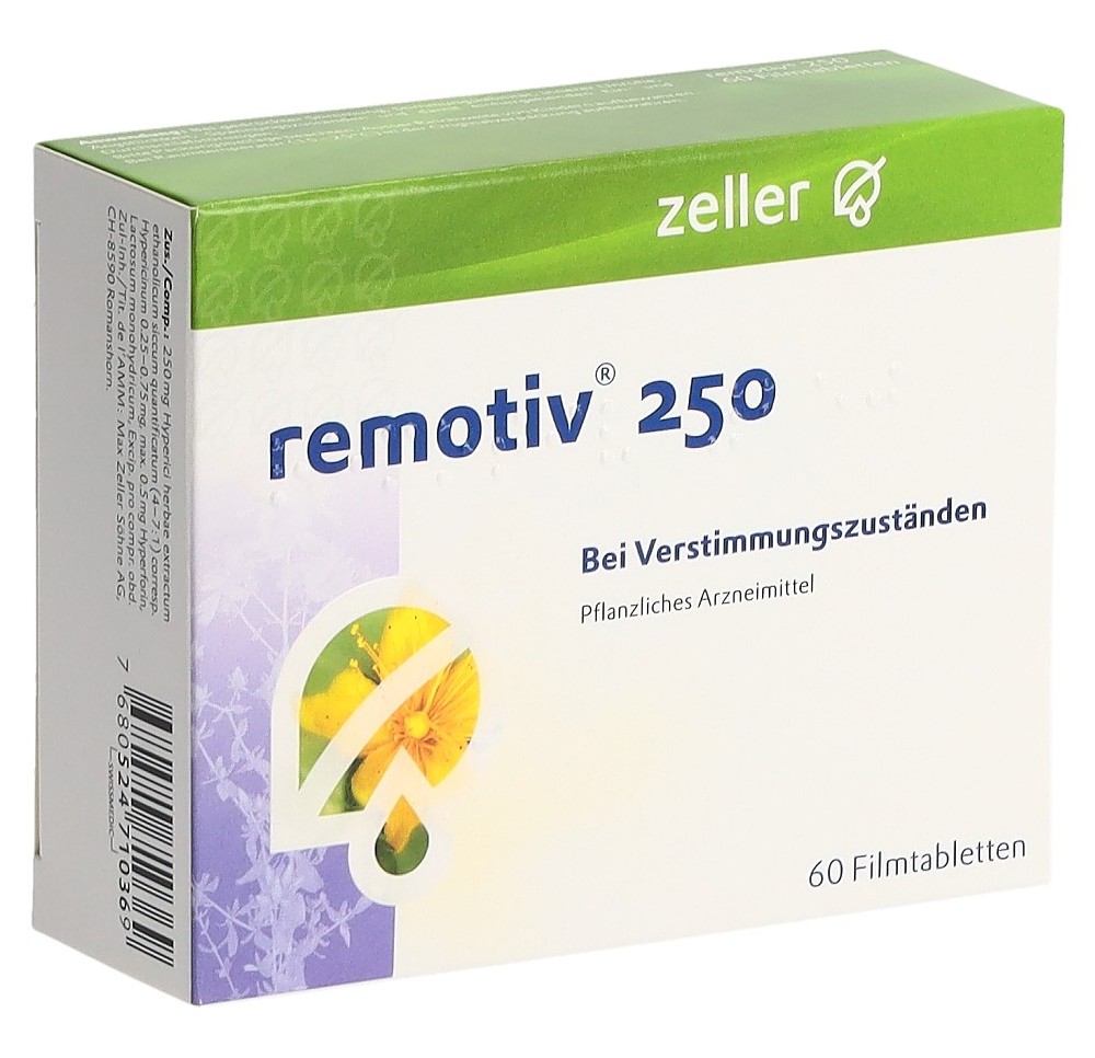 REMOTIV cpr pell 250 mg 60 pce REMOTIV cpr pell 250 mg 60 pce