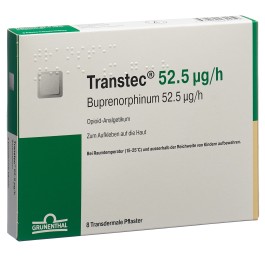 TRANSTEC patch mat 52.5 mcg/h sach 8 pce