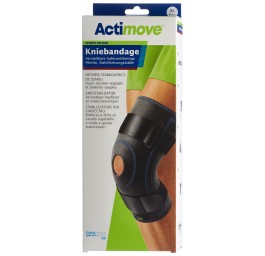 ACTIMOVE Sport Orthèse stab genou XL insert rotule
