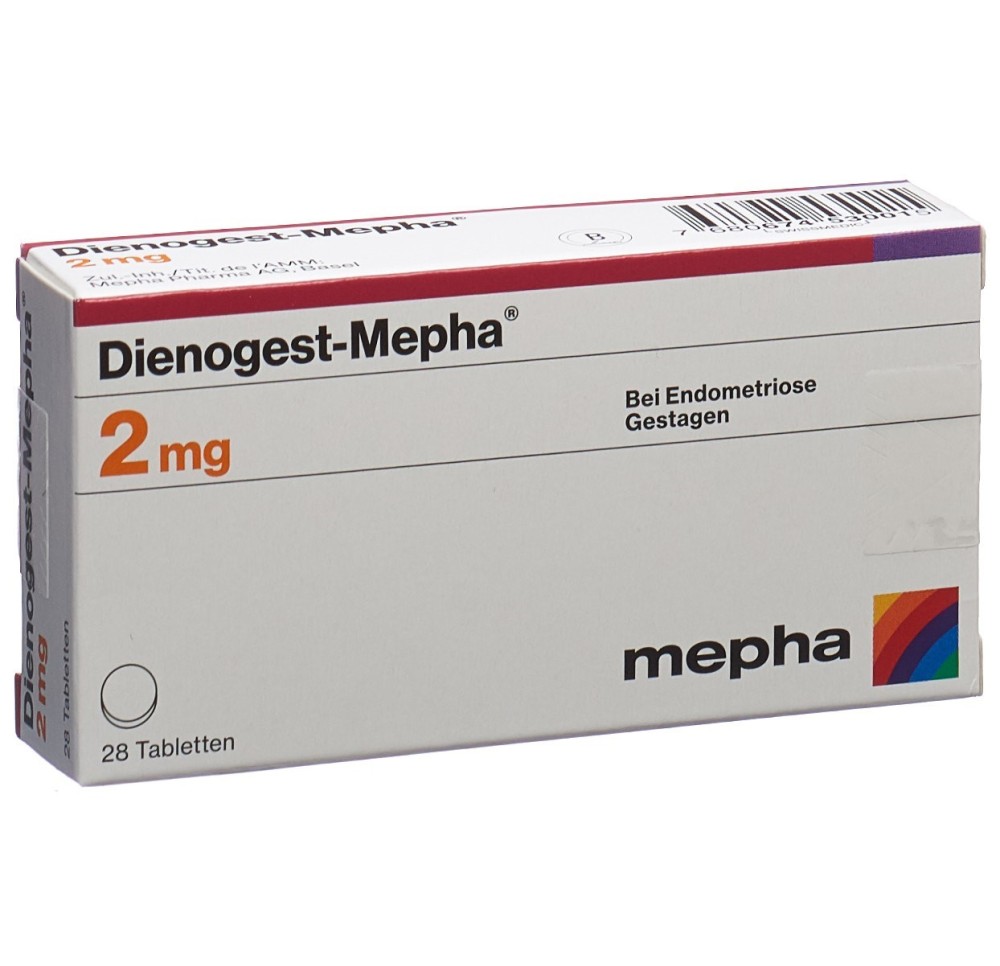 DIENOGEST Mepha cpr 2 mg 28 pce