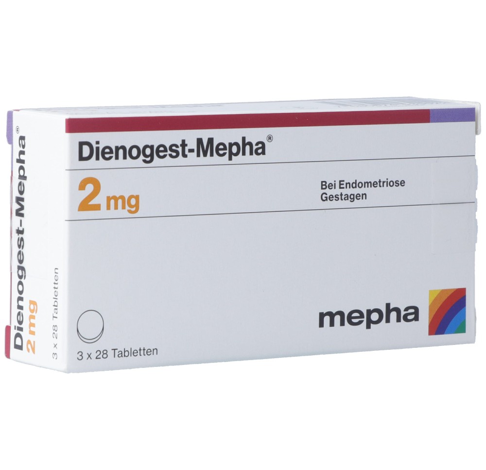 DIENOGEST Mepha cpr 2 mg 3 x 28 pce