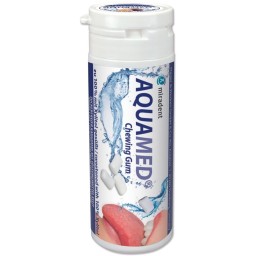 MIRADENT AQUAMED chewing-gum anti-bou sèche 30 pce