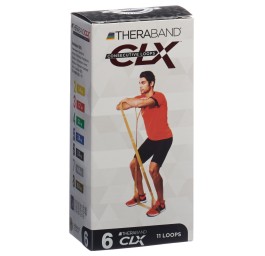 THERA BAND CLX11 Loops 3.3kg schwarz spezialstark