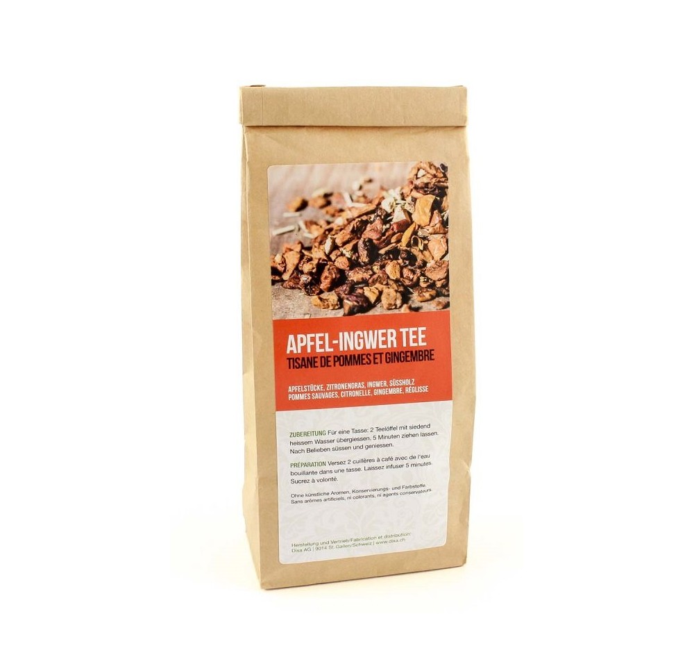 DIXA Tisane de pommes et gingembre 150 g