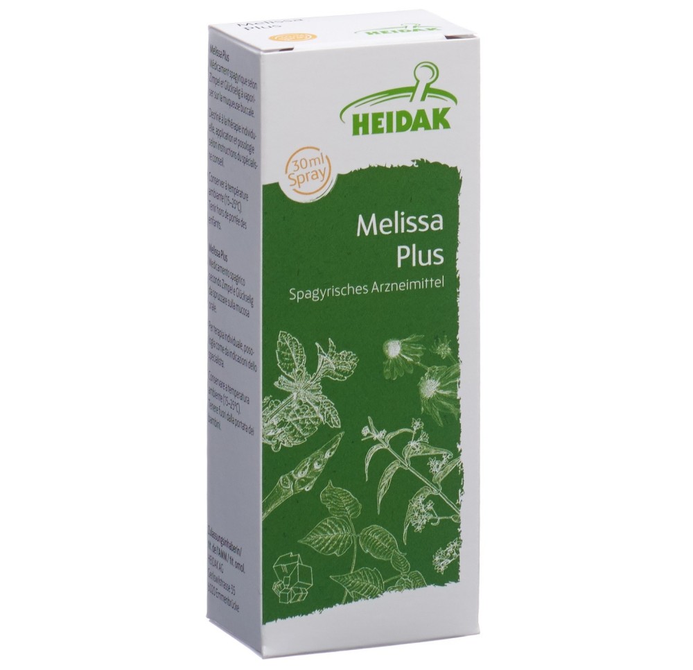 HEIDAK SPAGYRIK melissa plus spray fl 30 ml