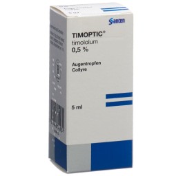 TIMOPTIC gtt opht 0.5 % fl 5 ml