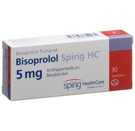BISOPROLOL Spirig HC cpr 5 mg 30 pce