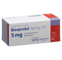 BISOPROLOL Spirig HC cpr 5 mg 100 pce