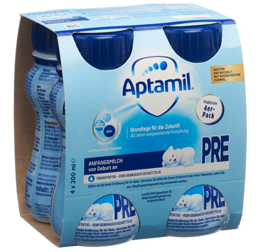 APTAMIL Pre PB DE 4 x 200 ml